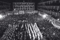 La tamborrada, actividad fundamental de las Sociedades. Gaztelubide, 19 enero 2000