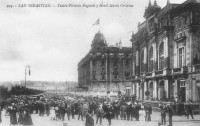 Ao 1912. Inauguracin del Hotel Mara Cristina y del Teatro Victoria Eugenia. Eran aos de un espectacular desarrollo